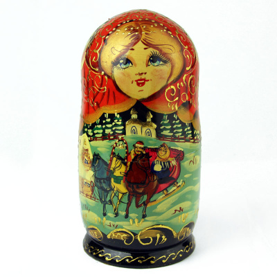Матрешка "Русская тройка" 