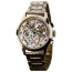 The Skeleton chronograph watch is chrome-plated - The Skeleton chronograph watch is chrome-plated