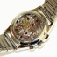 The Skeleton chronograph watch is chrome-plated - The Skeleton chronograph watch is chrome-plated