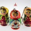 Брелок-матрешка «Ассорти» Набор 5 штук (1) - BM002-4.jpg